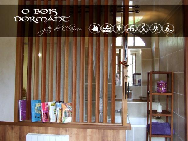 O Bois Dormant- Studio Vue Rance River Et Viaduc De Dinan Lanvallay Exterior foto